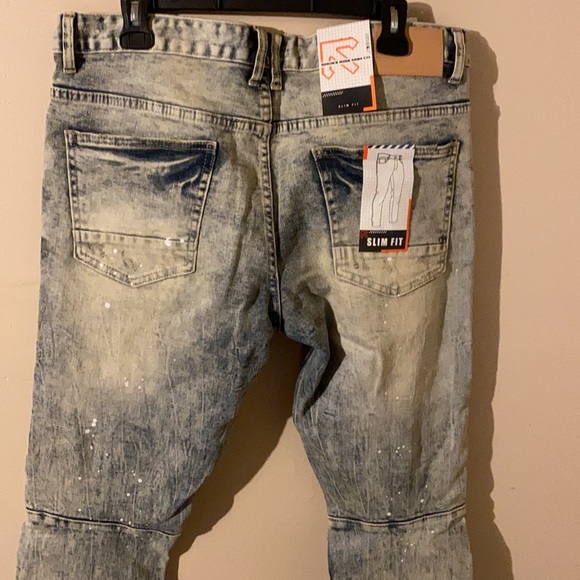 Distressed smoke jeans - Picture 2 of 8